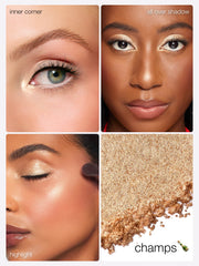 glow pot eyeshadow & brush